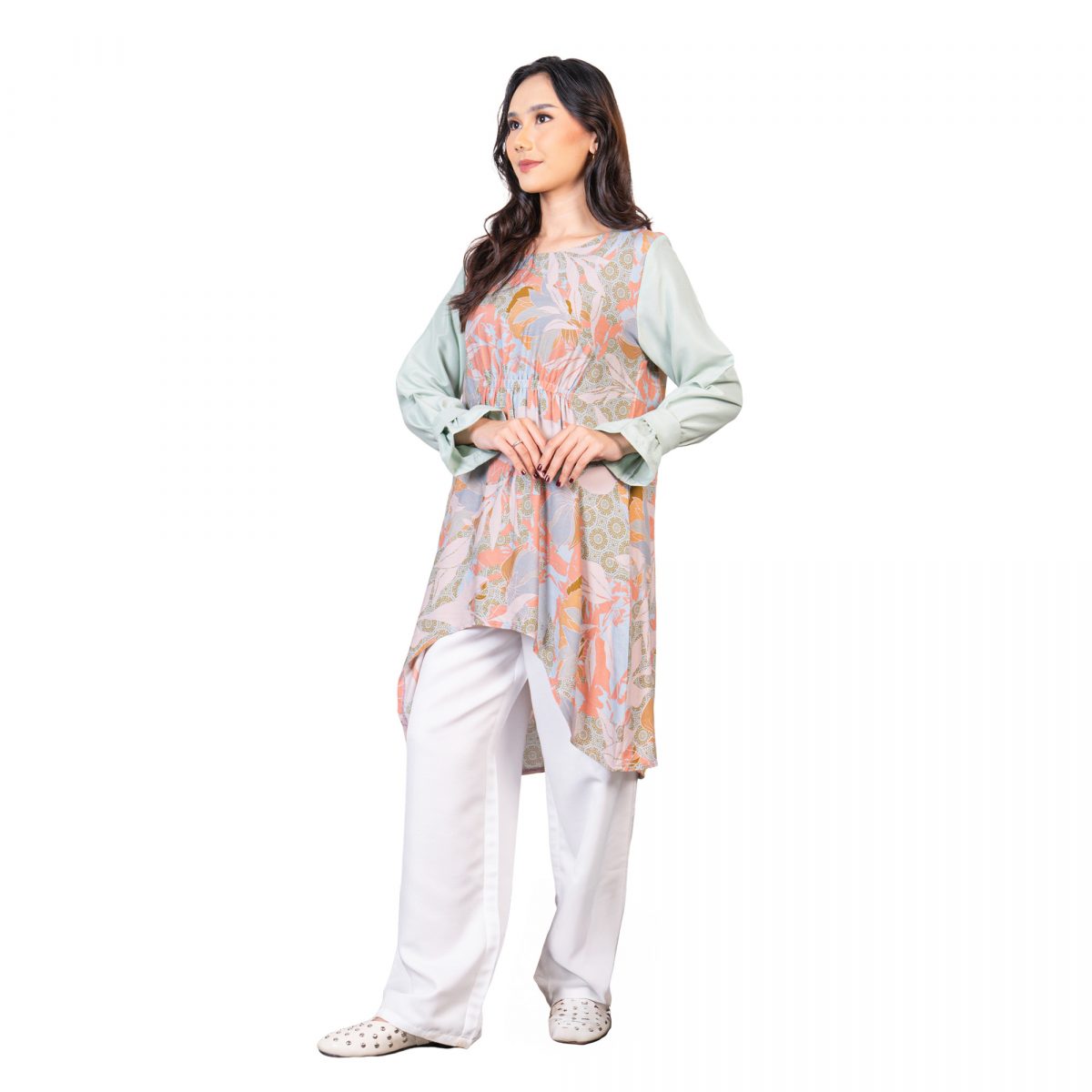 Fania Tunic Multi Green - Image 4