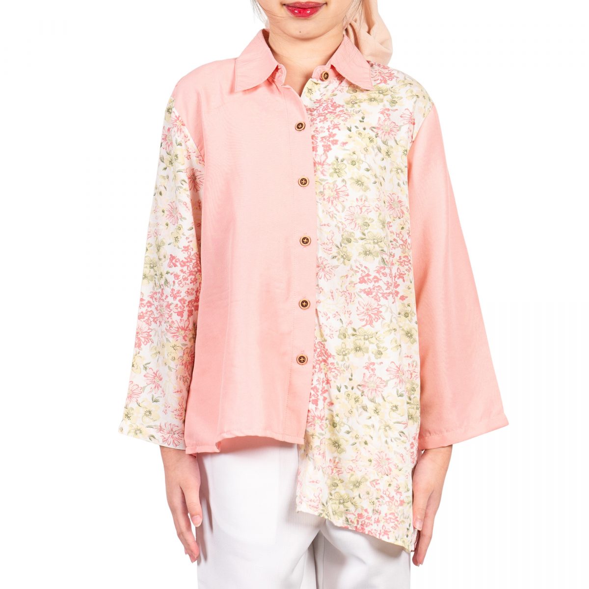 Lilian Shirt Kids Pink Cream - Image 2