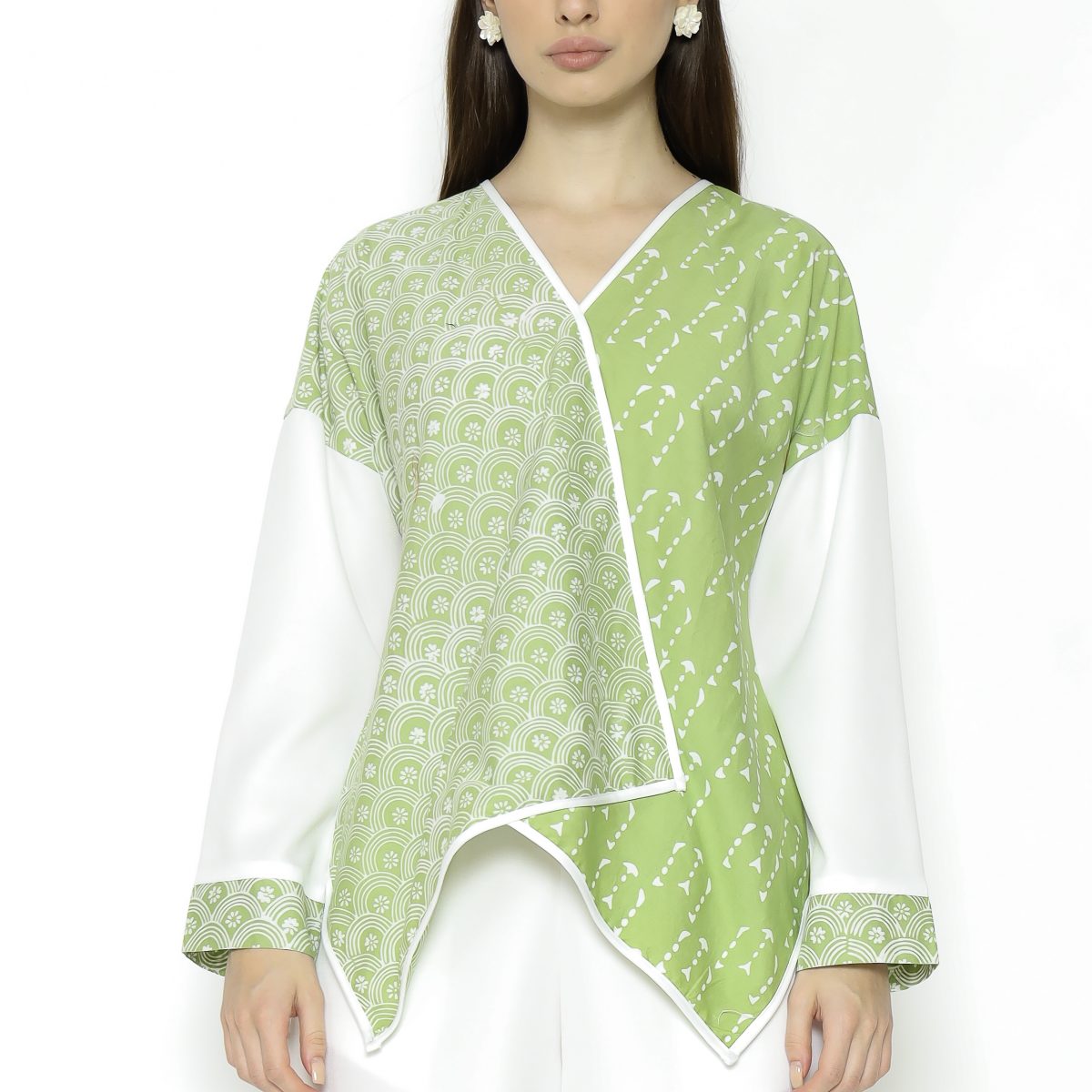 Fitria Blouse Green - Image 2