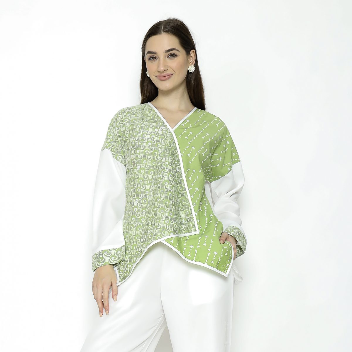 Fitria Blouse Green