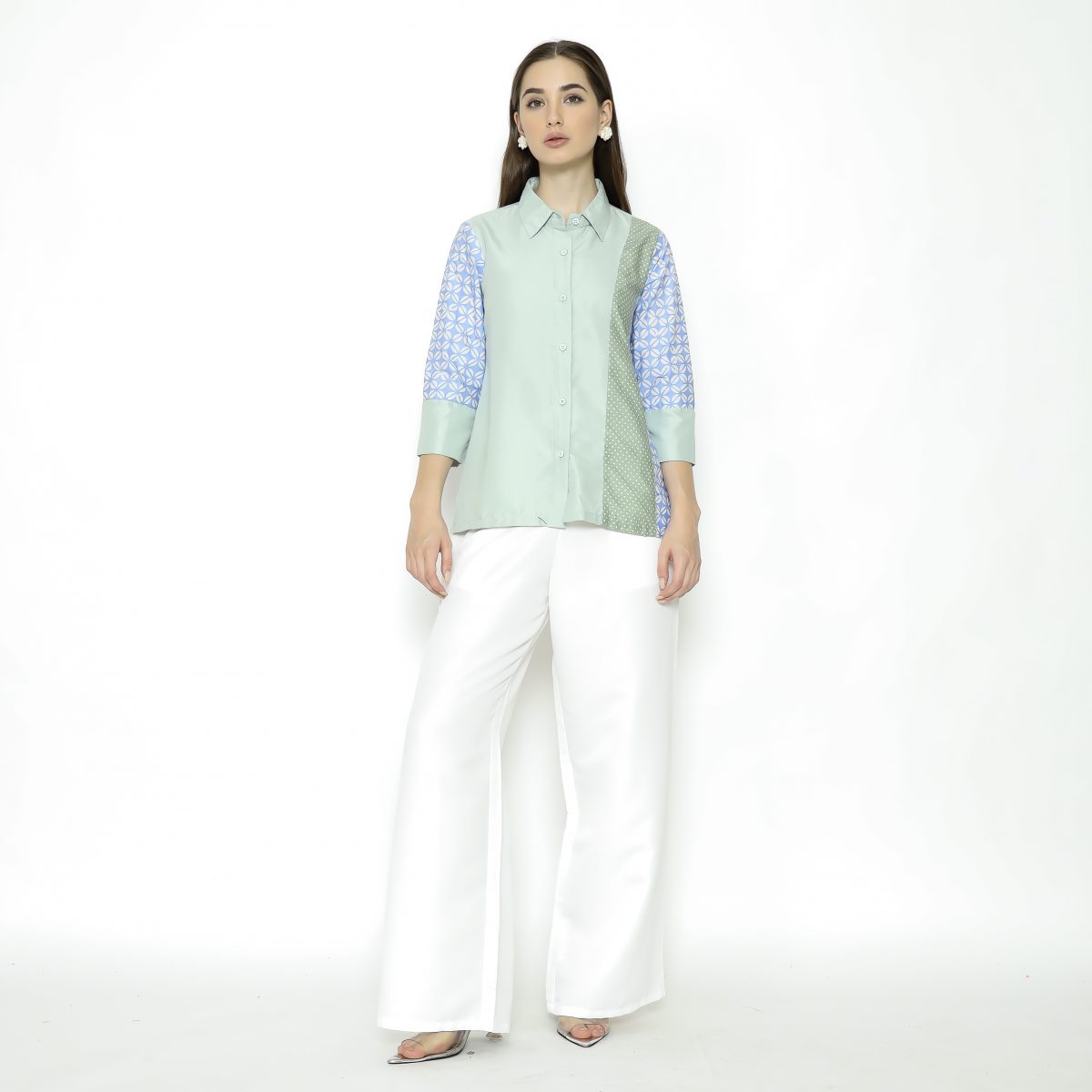 Clarine Shirt Green - Image 6
