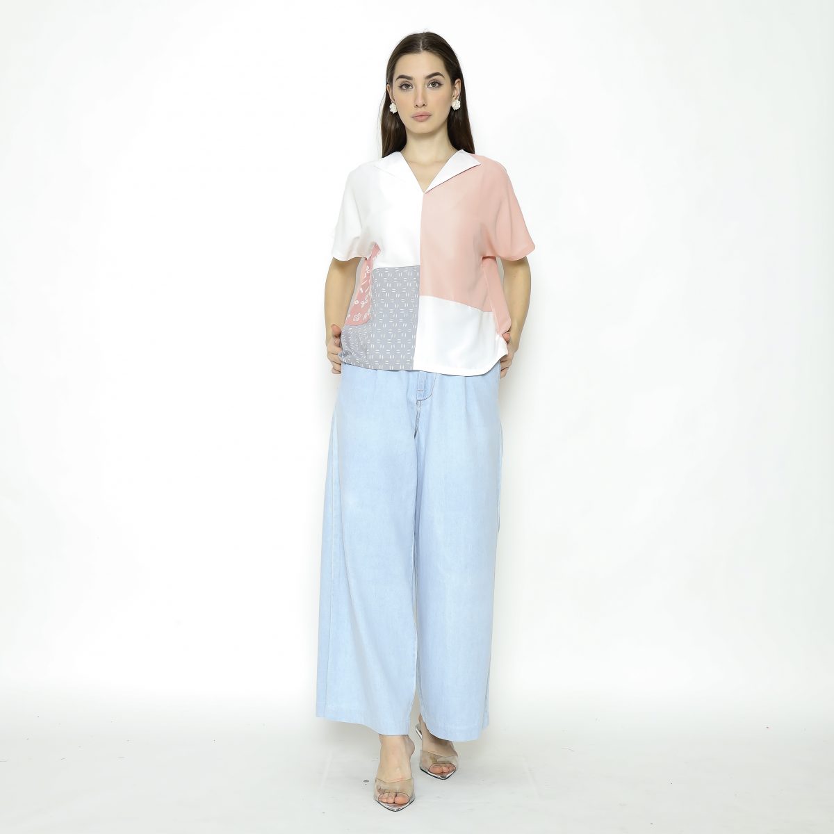 Lyla Blouse Peach - Image 6