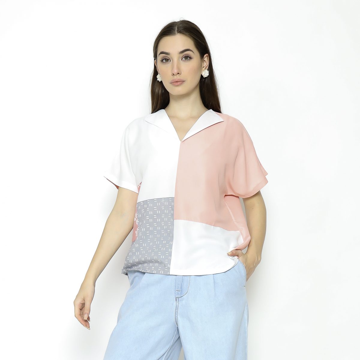Lyla Blouse Peach