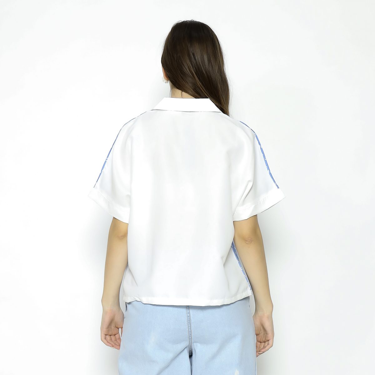 Liliana Blouse Stripe Blue - Image 5