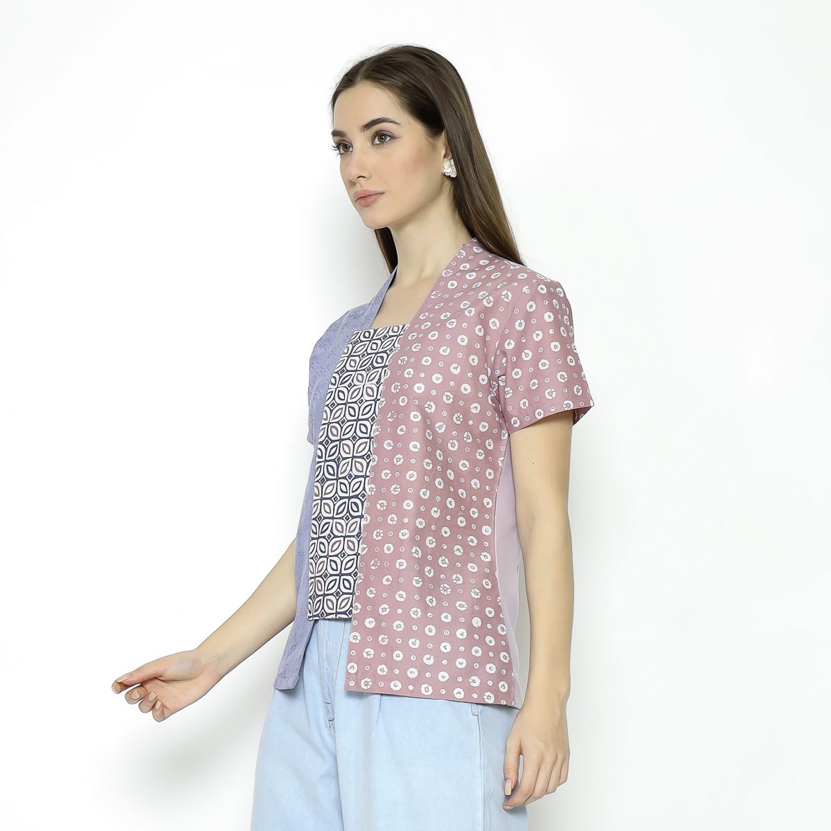 Sheisha Blouse Dusty Purple - Image 3