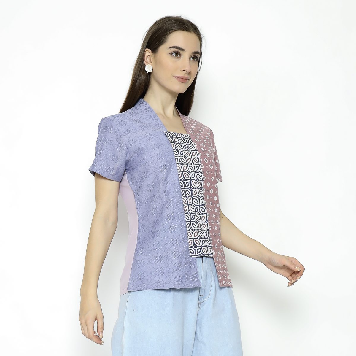 Sheisha Blouse Dusty Purple - Image 4