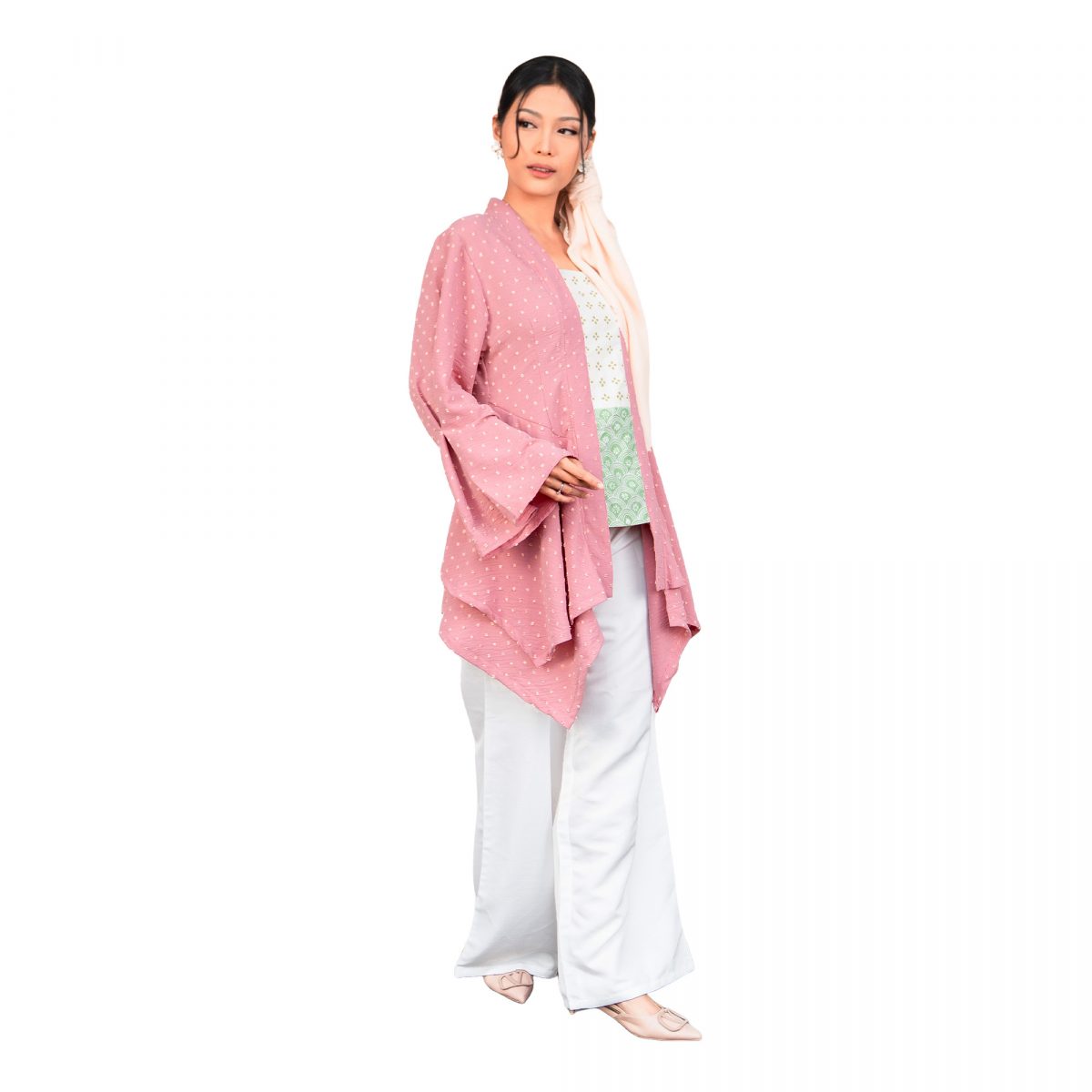 Lisa Blouse Pink - Image 3