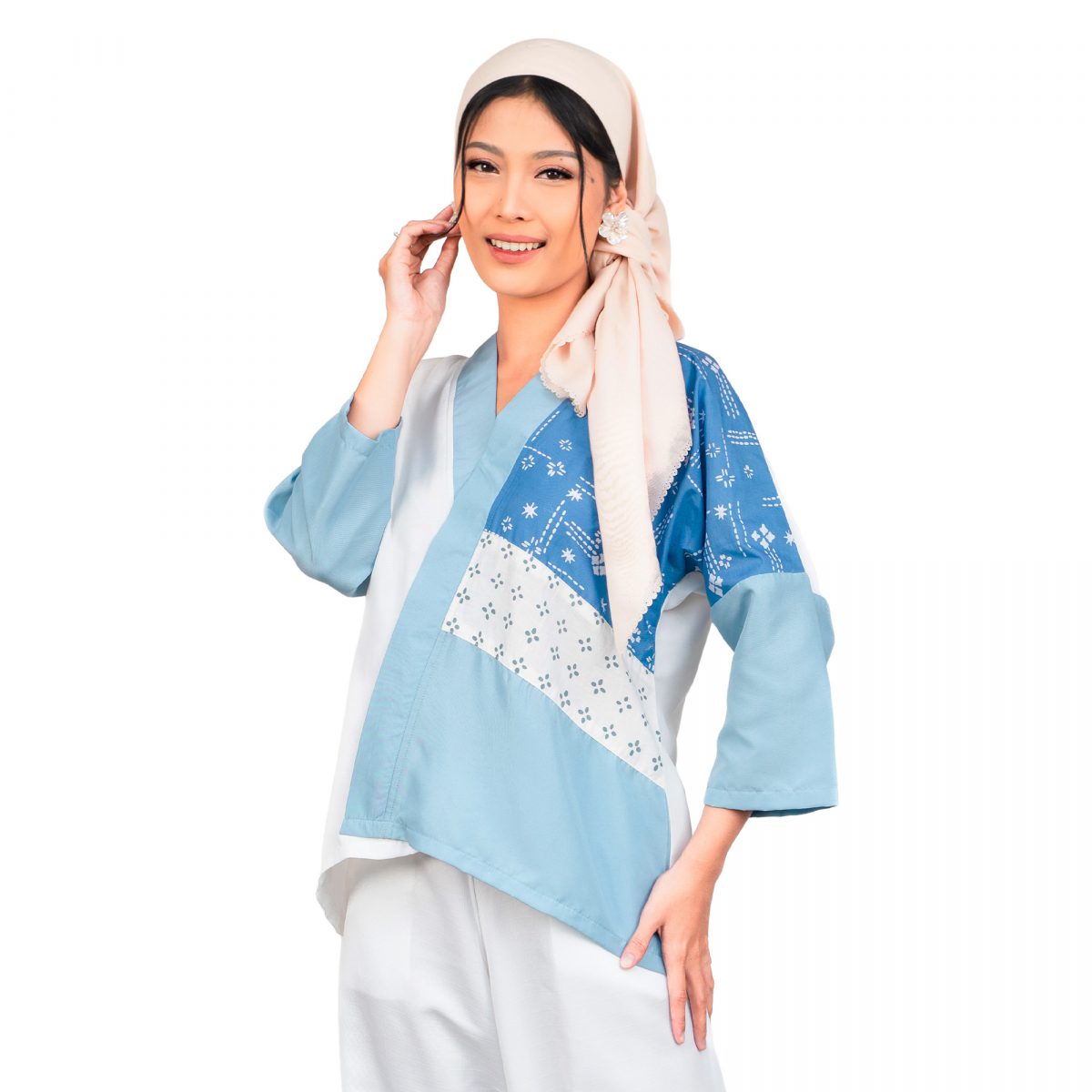 Amanda Blouse Steel Blue