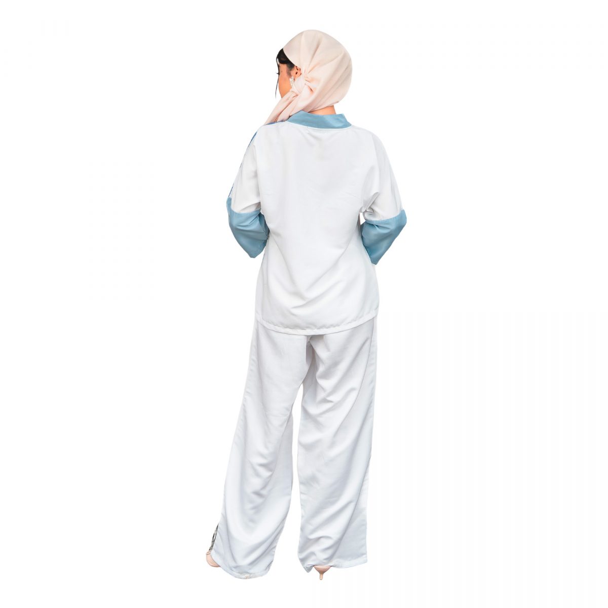 Amanda Blouse Steel Blue - Image 5