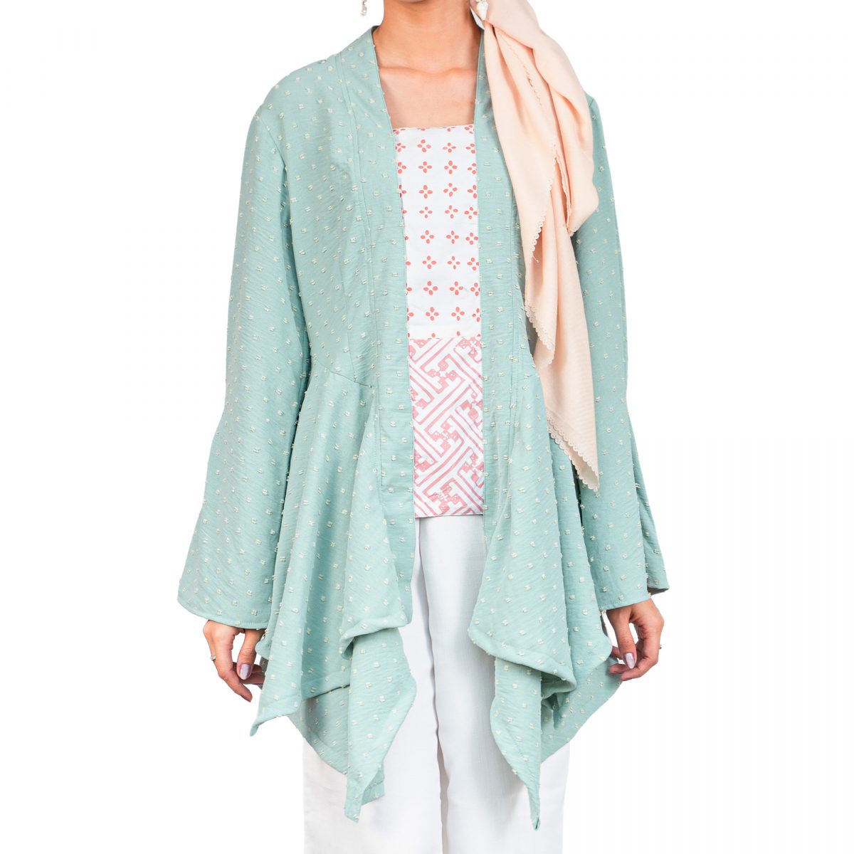 Lisa Blouse Green - Image 2