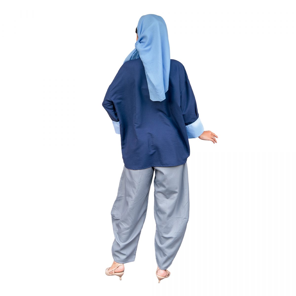 Emira Shirt Blue - Image 5