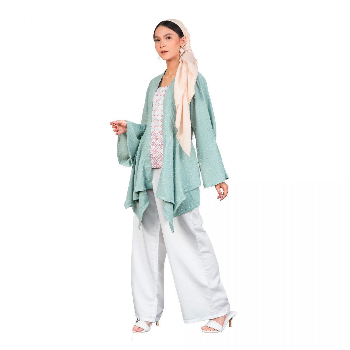Lisa Blouse Green - Image 4