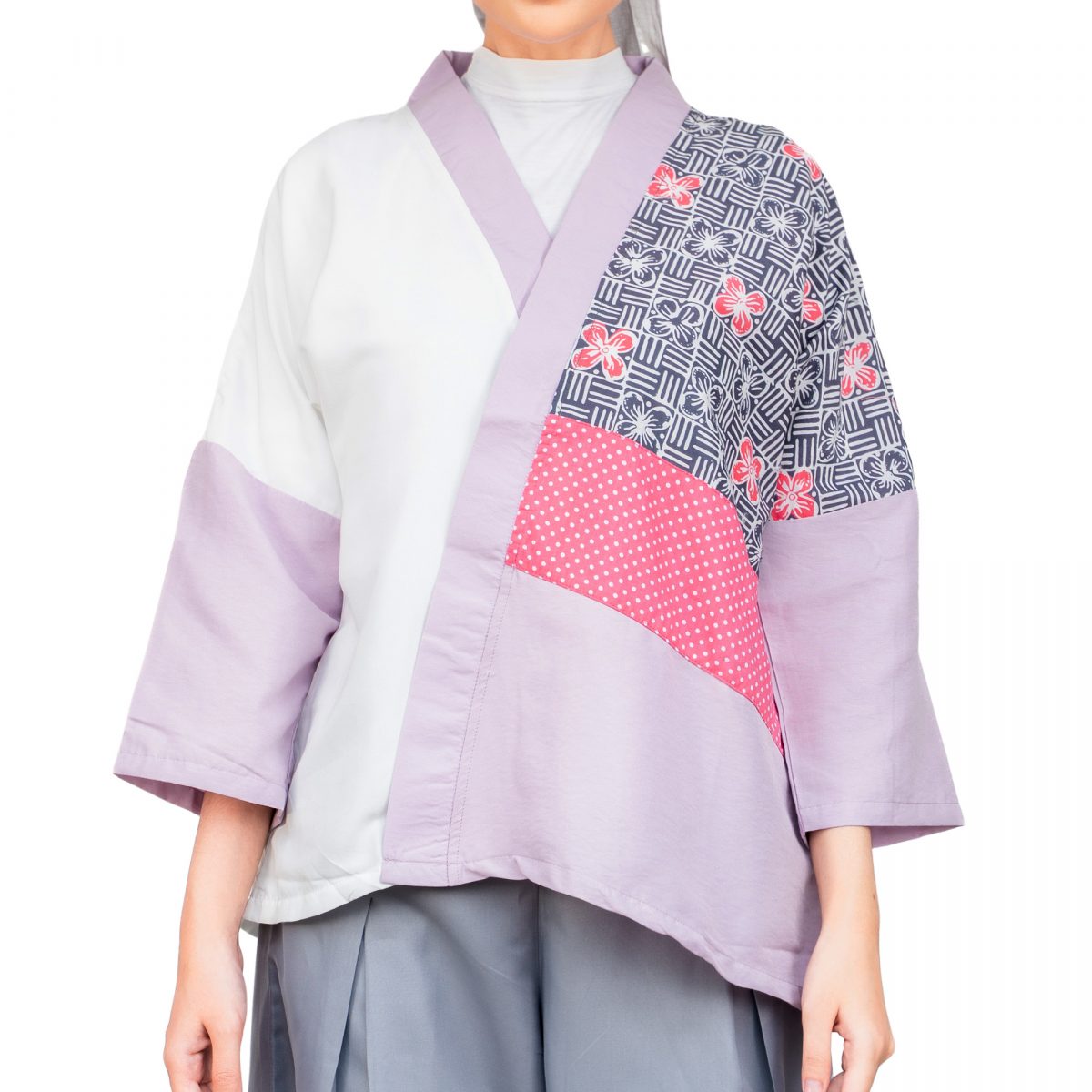 Amanda Blouse Purple - Image 2