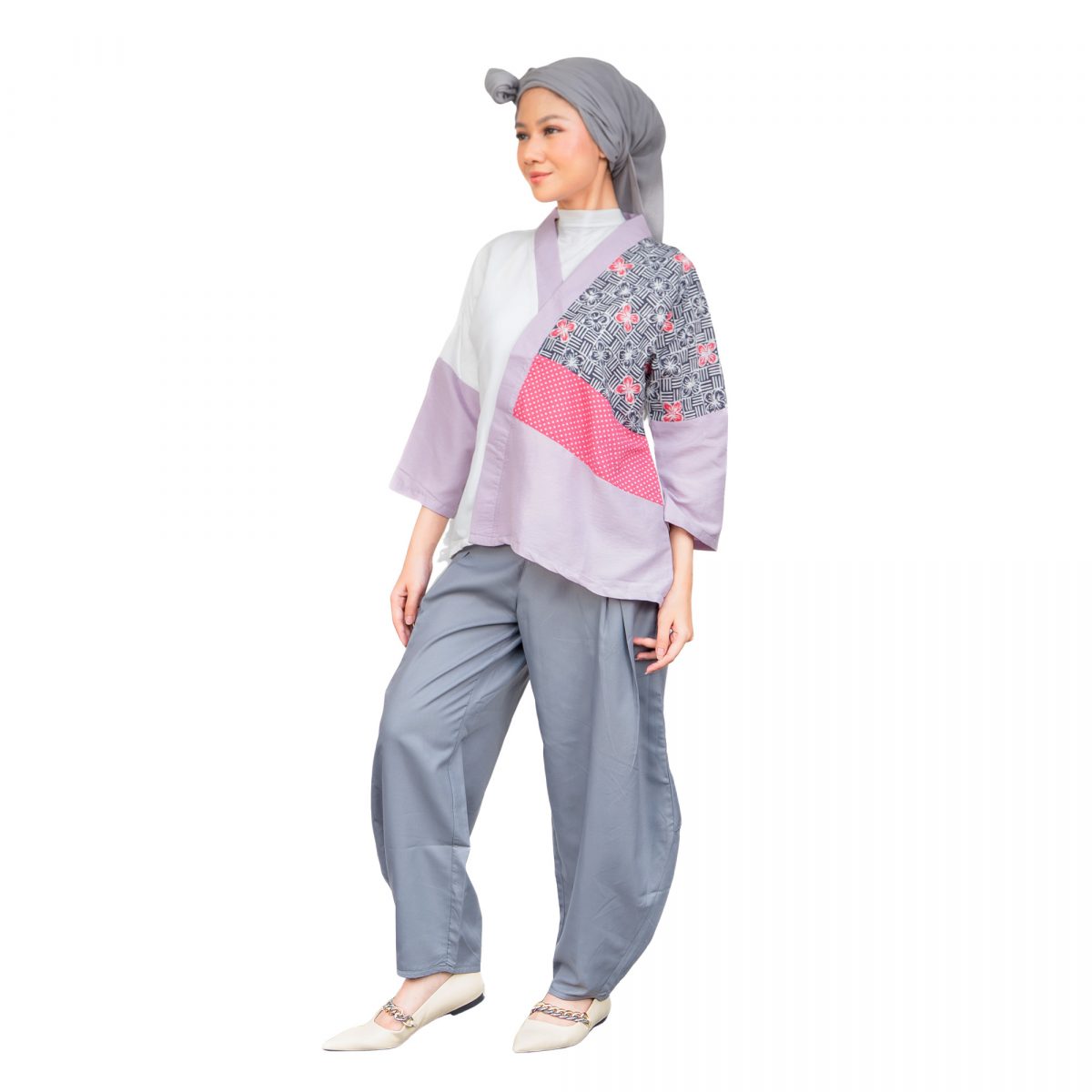 Amanda Blouse Purple - Image 3