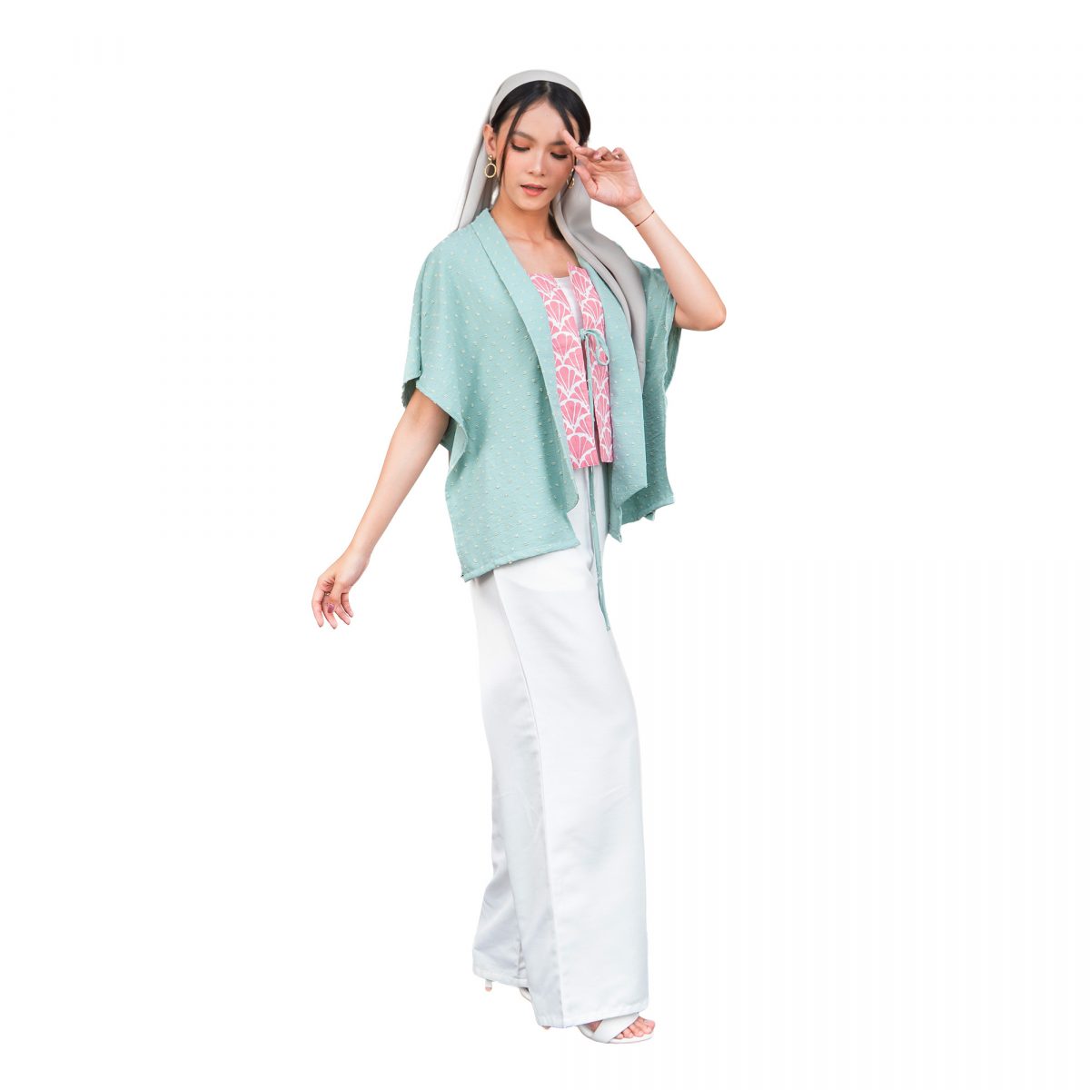 Allegra Blazer Green - Image 4