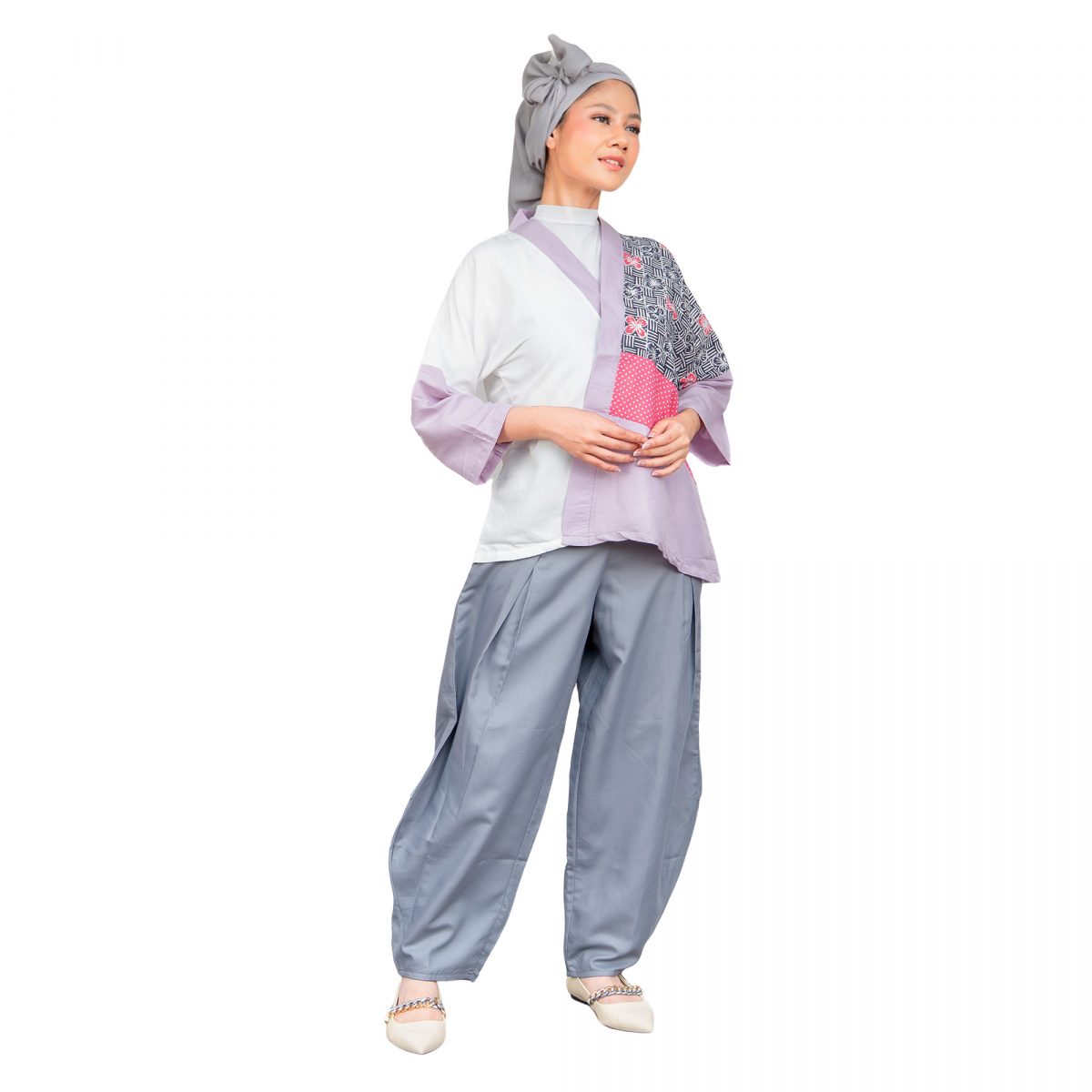 Amanda Blouse Purple - Image 4