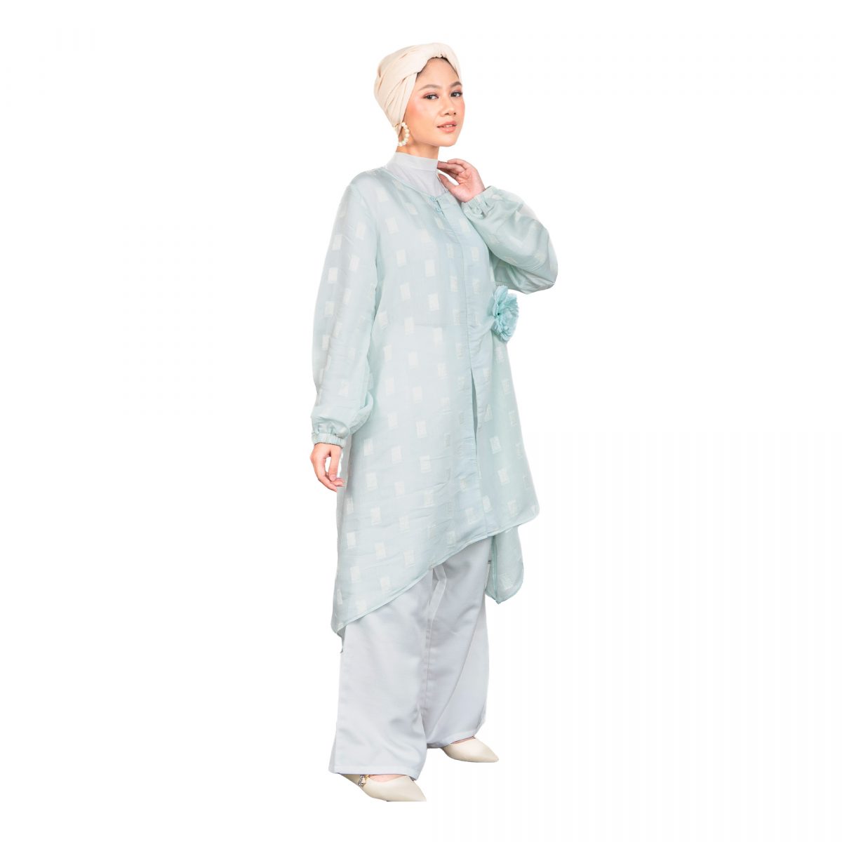 Sarah Tunic Green - Image 3