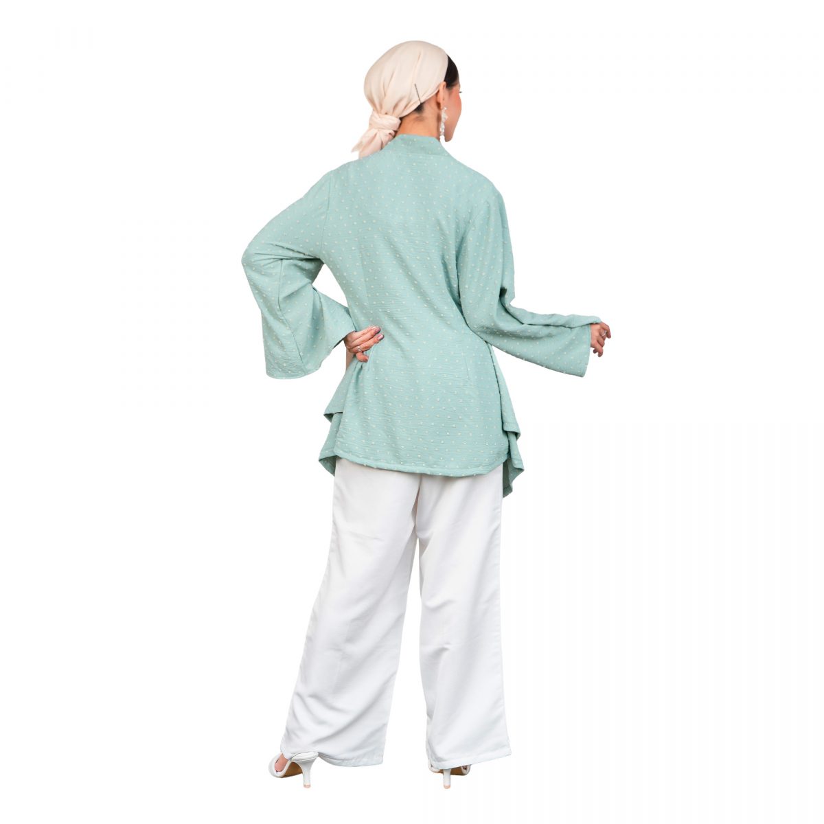 Lisa Blouse Green - Image 5