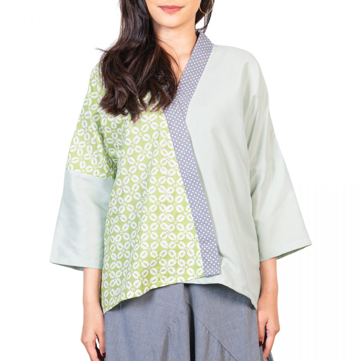 Emma Blouse Green - Image 2