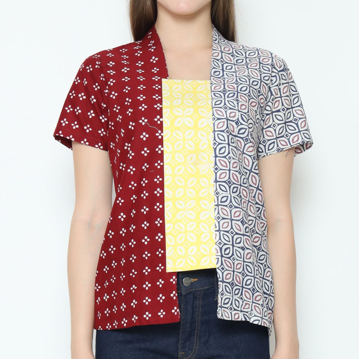 Sheisha Blouse Maroon - Image 2