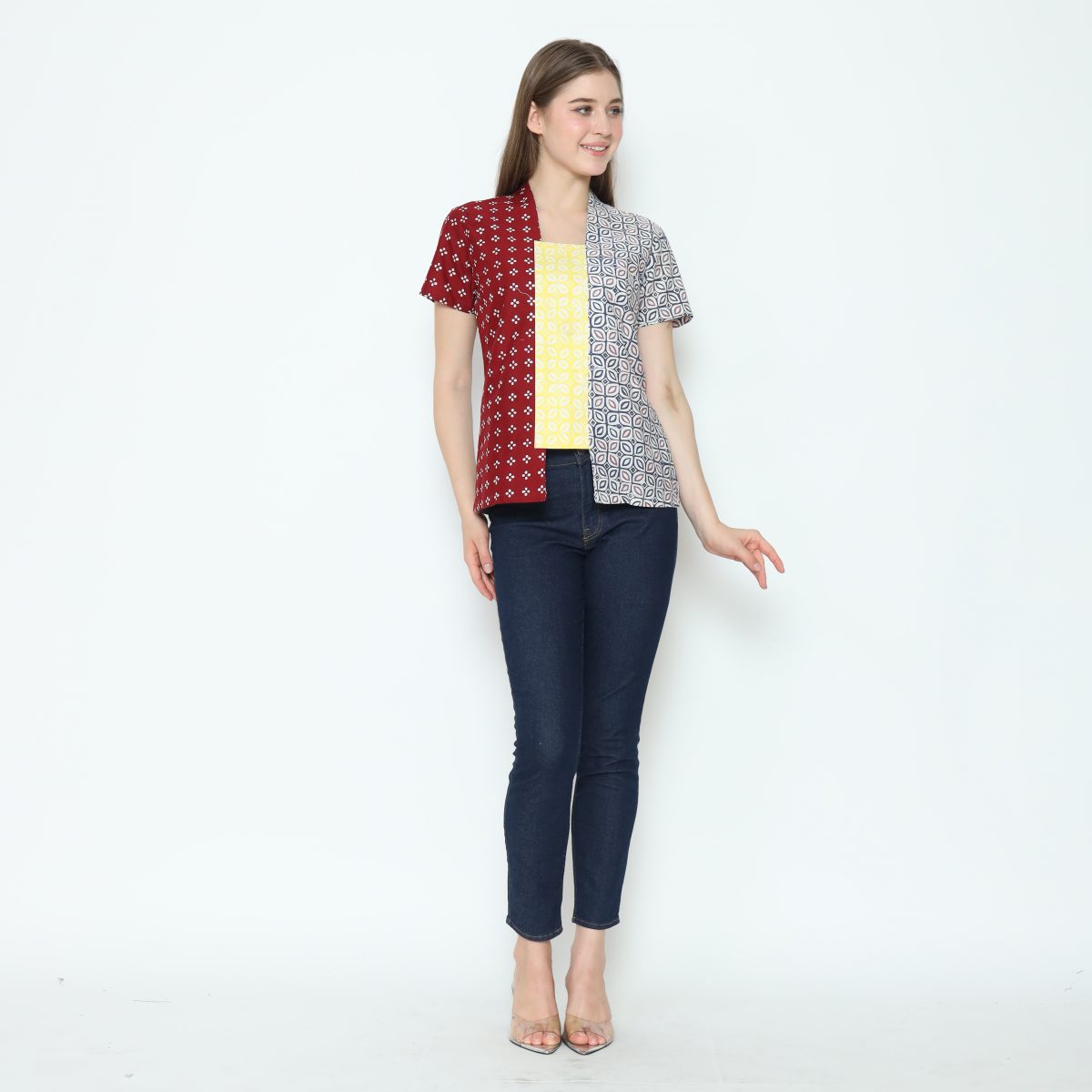 Sheisha Blouse Maroon - Image 8