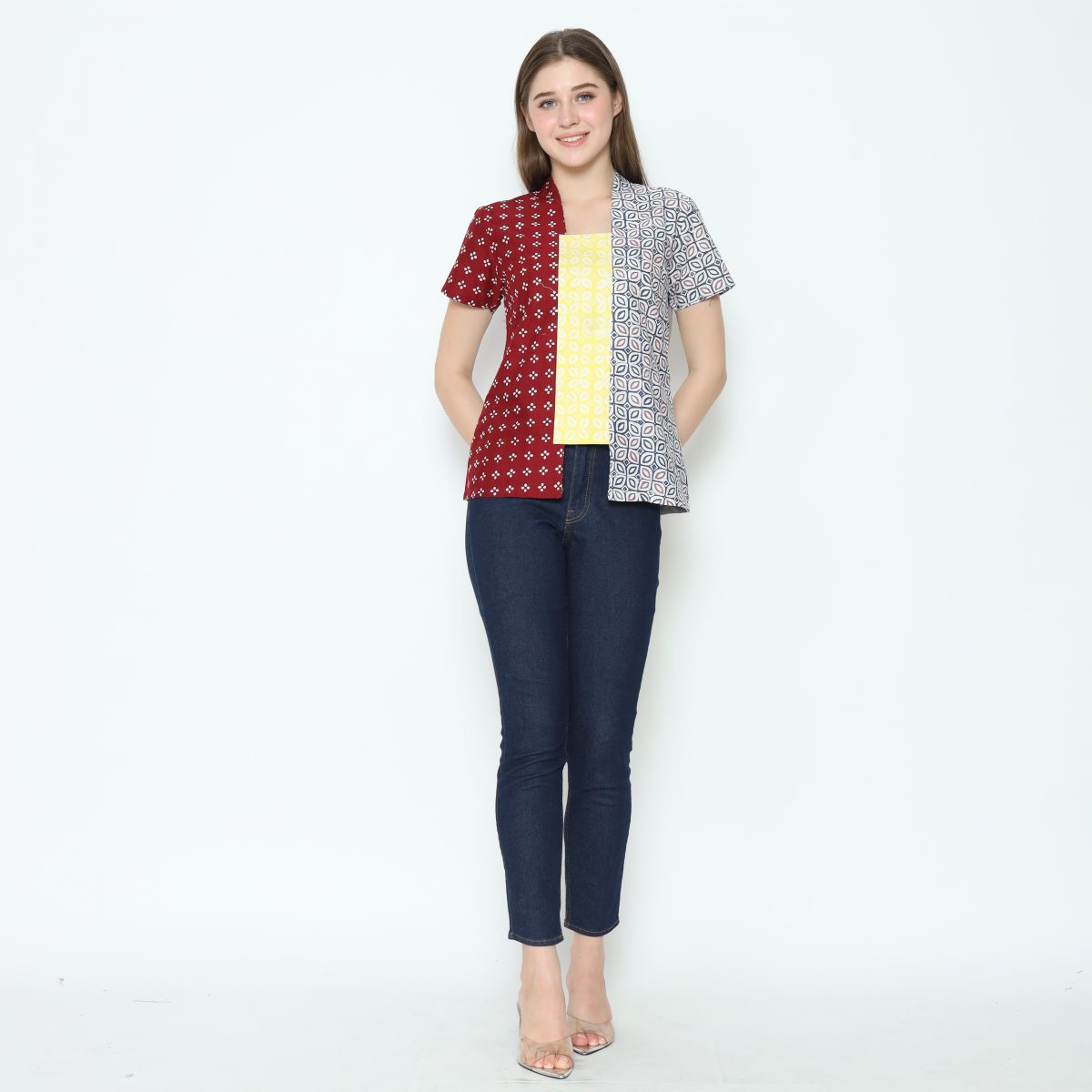 Sheisha Blouse Maroon - Image 10