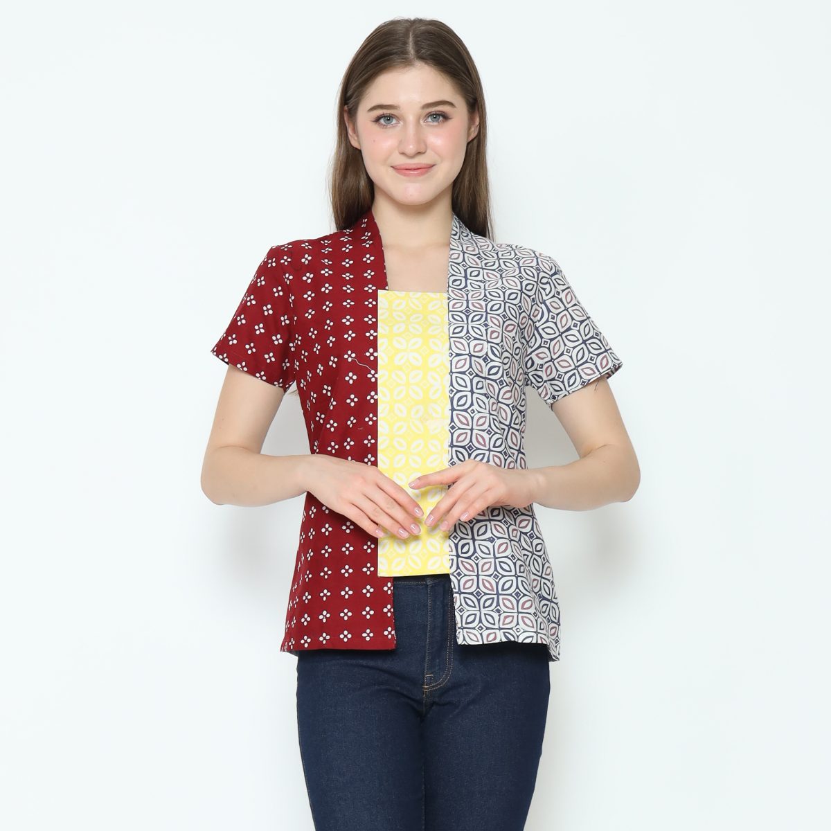 Sheisha Blouse Maroon - Image 6