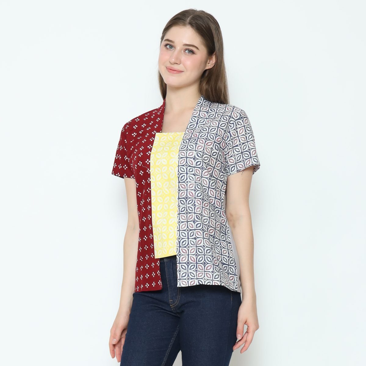 Sheisha Blouse Maroon - Image 3
