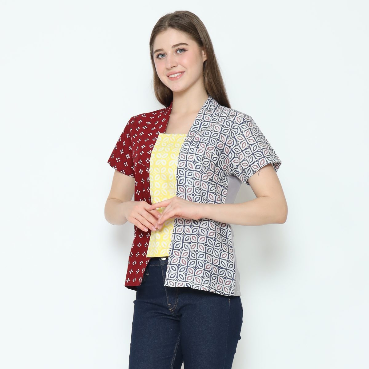 Sheisha Blouse Maroon - Image 5