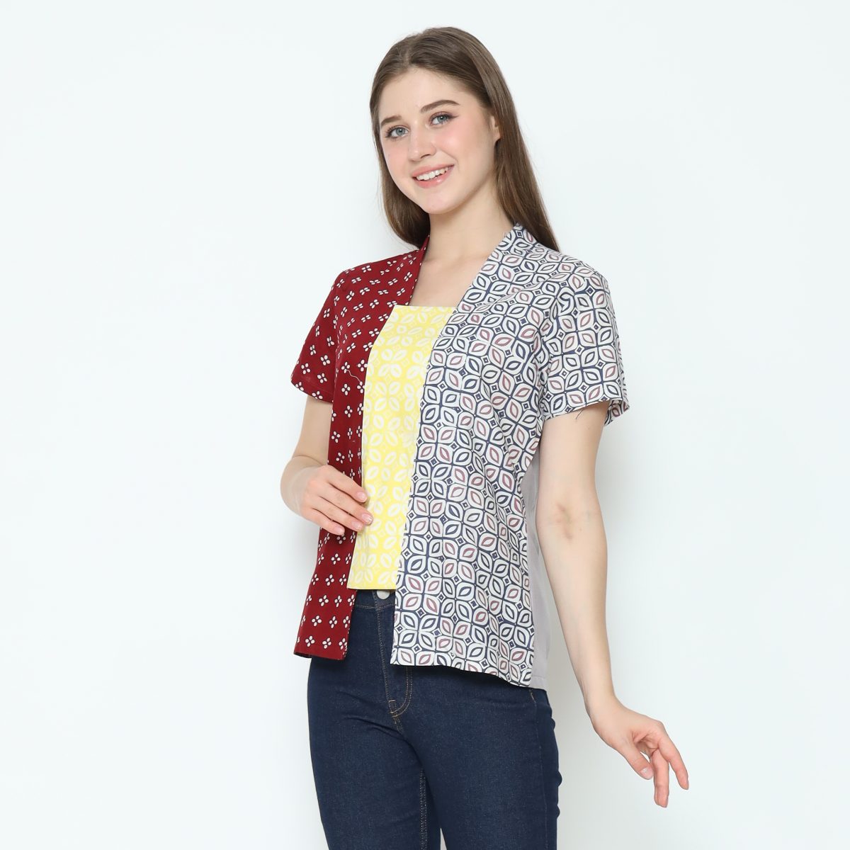 Sheisha Blouse Maroon - Image 4