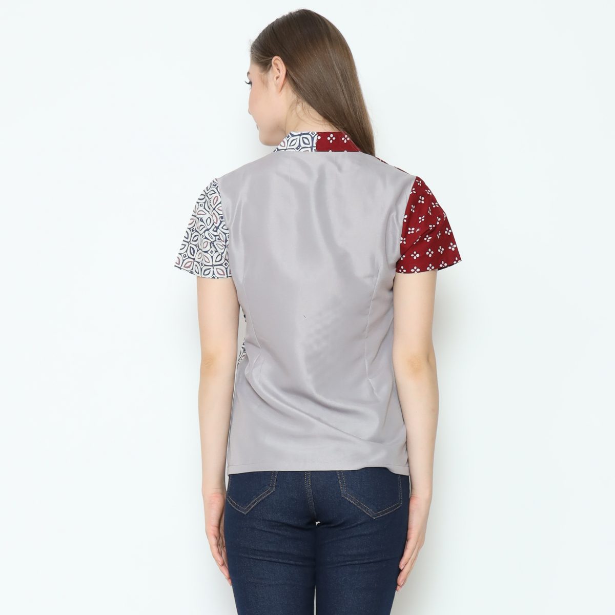 Sheisha Blouse Maroon - Image 7