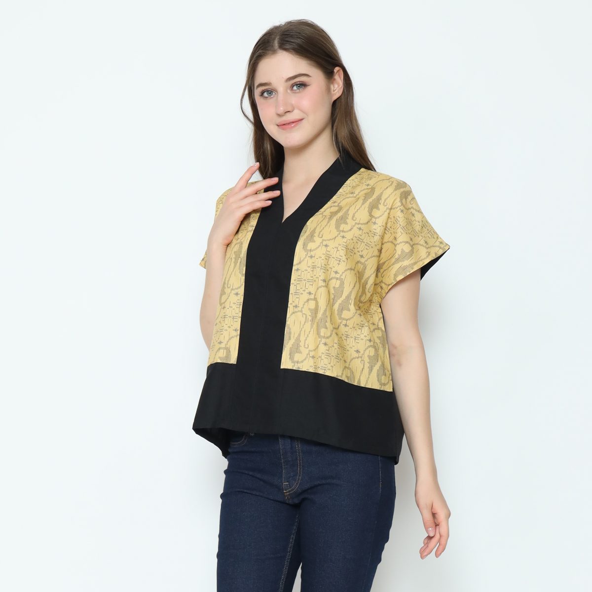 Rosita Blouse Yellow - Image 3