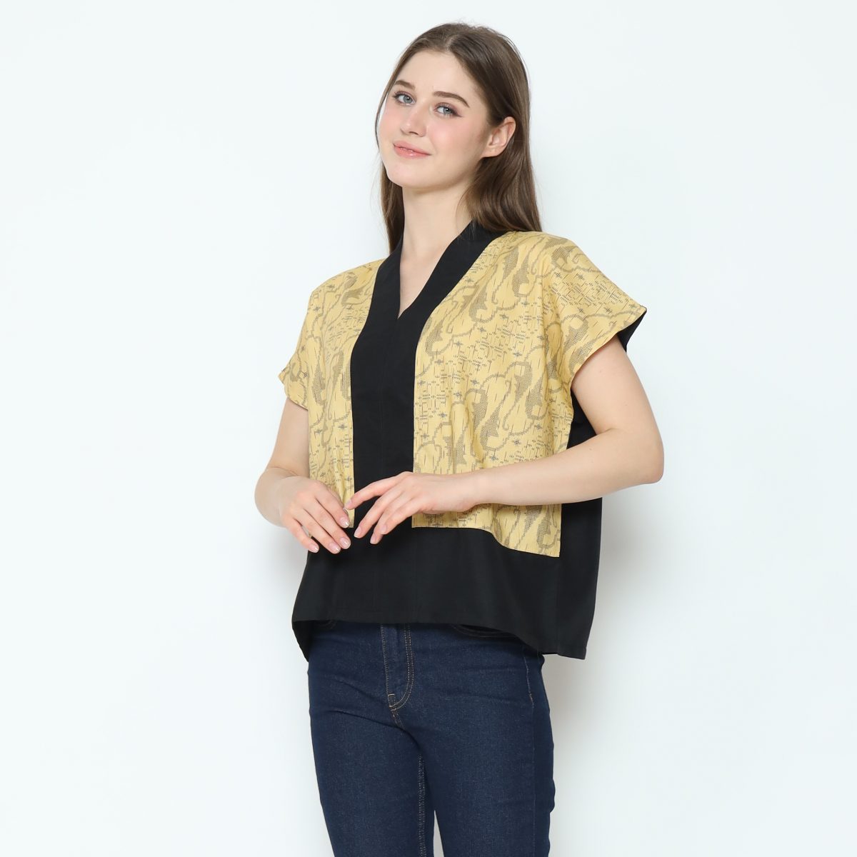 Rosita Blouse Yellow - Image 4