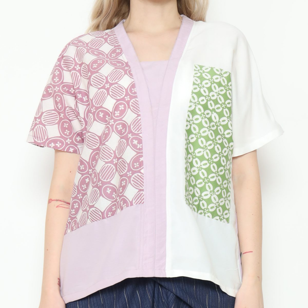 Ria Blouse Purple - Image 2