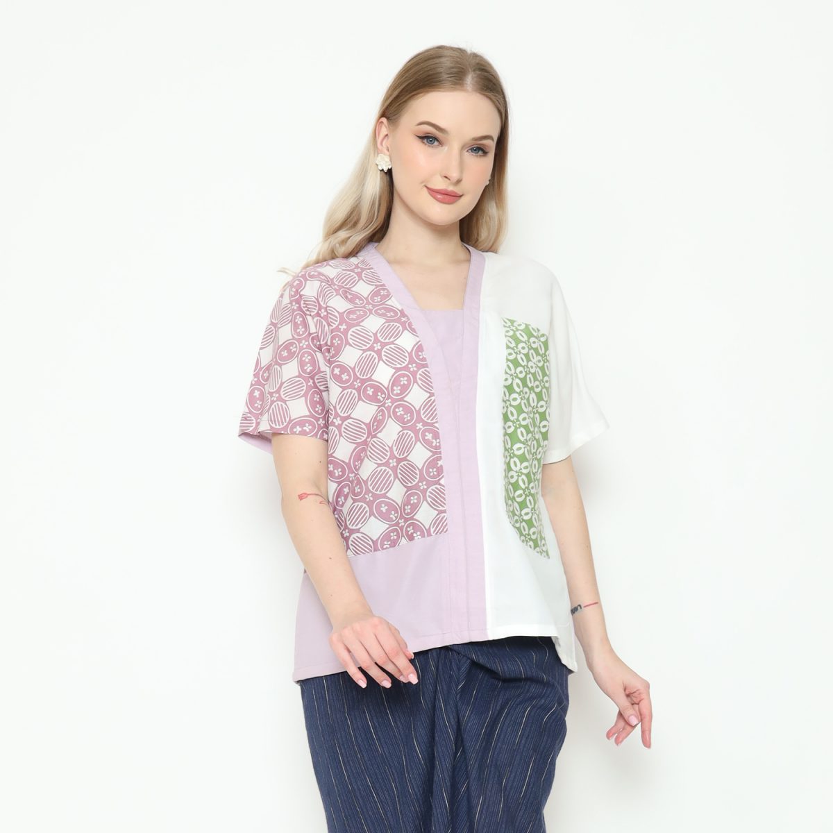 Ria Blouse Purple - Image 4