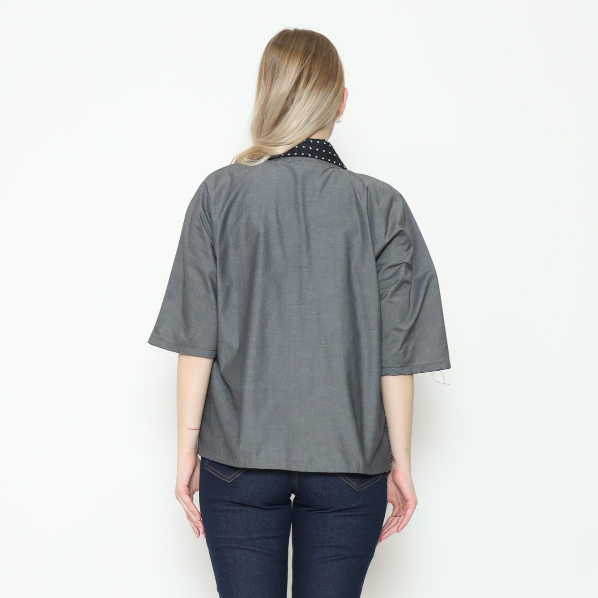 Lindsey Blazer Grey Pink - Image 5