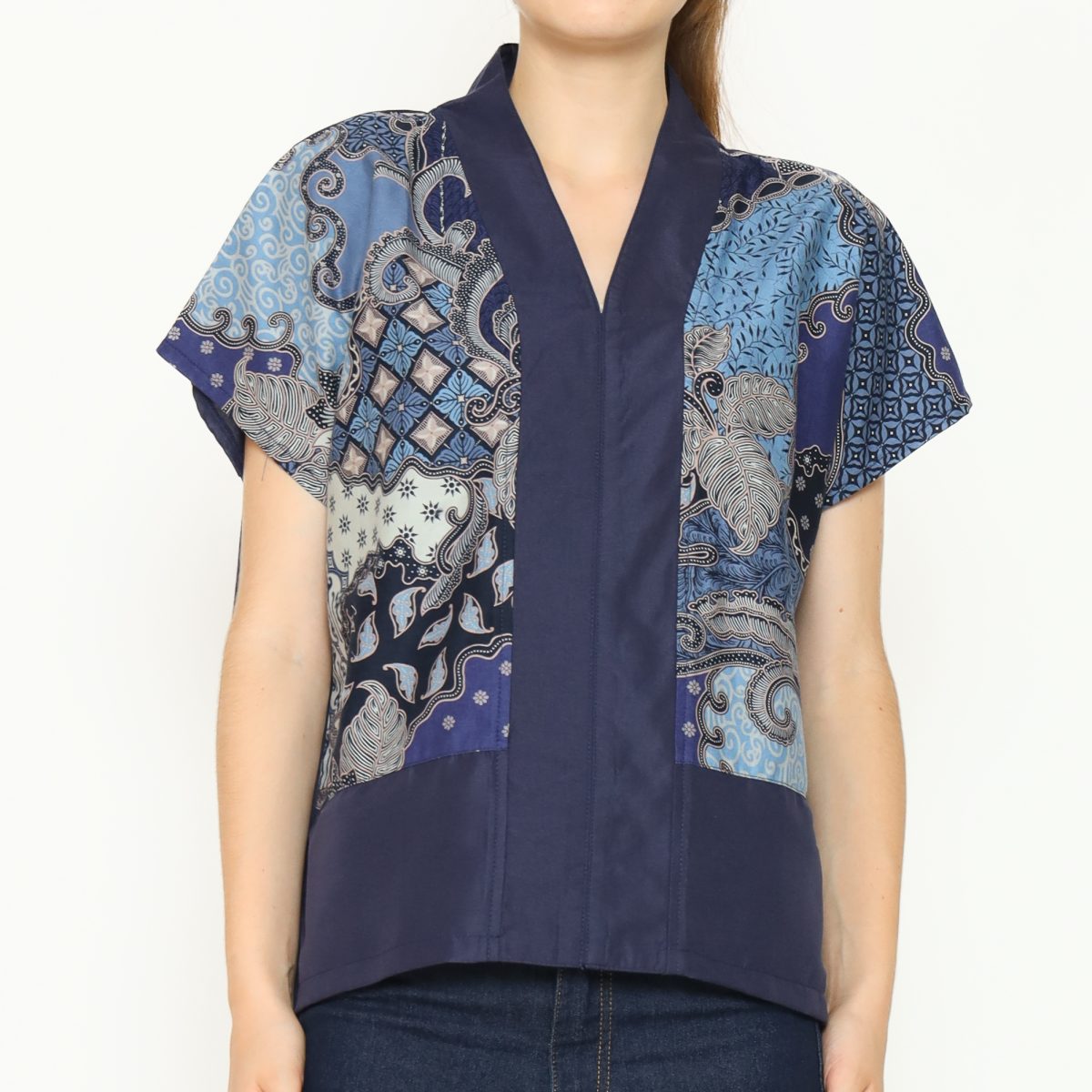 Rosita Blouse Blue Navy - Image 2