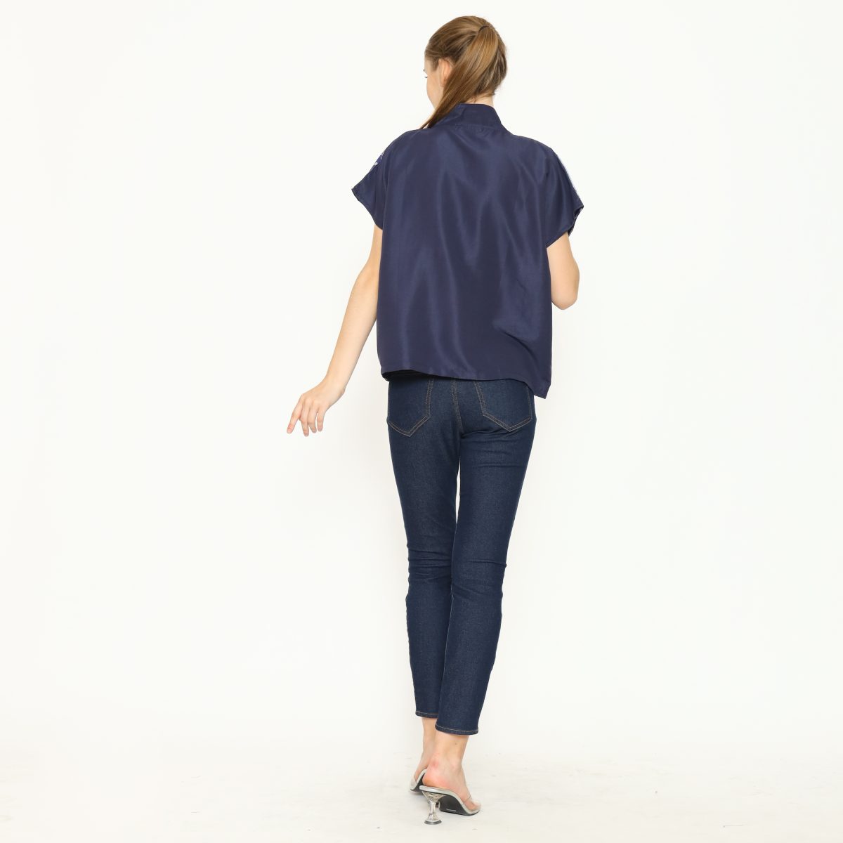 Rosita Blouse Blue Navy - Image 5