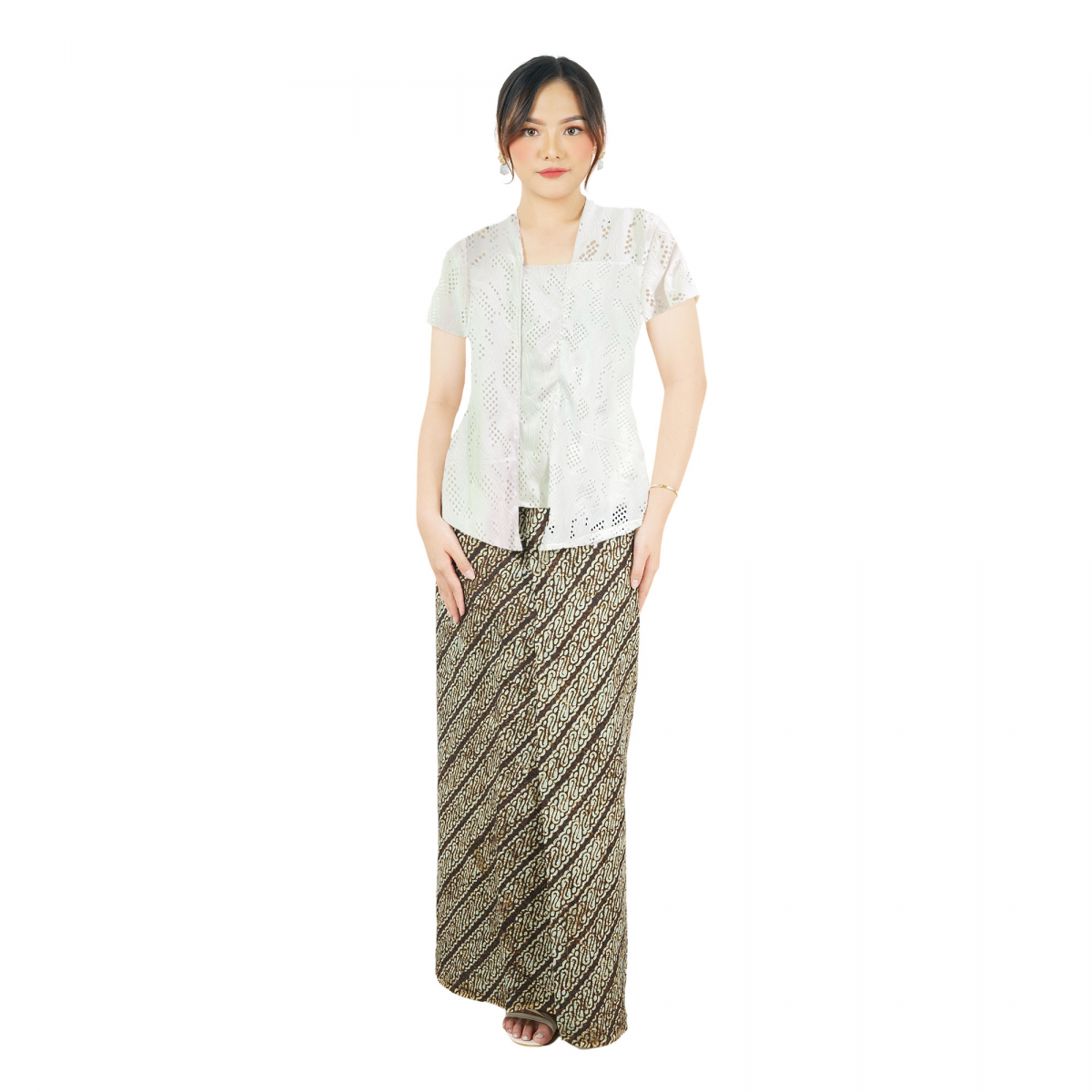 Kebaya Lace Broken White - Image 6