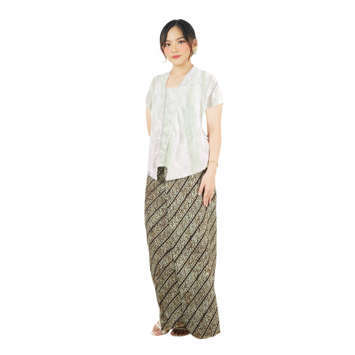 Kebaya Lace Broken White - Image 4