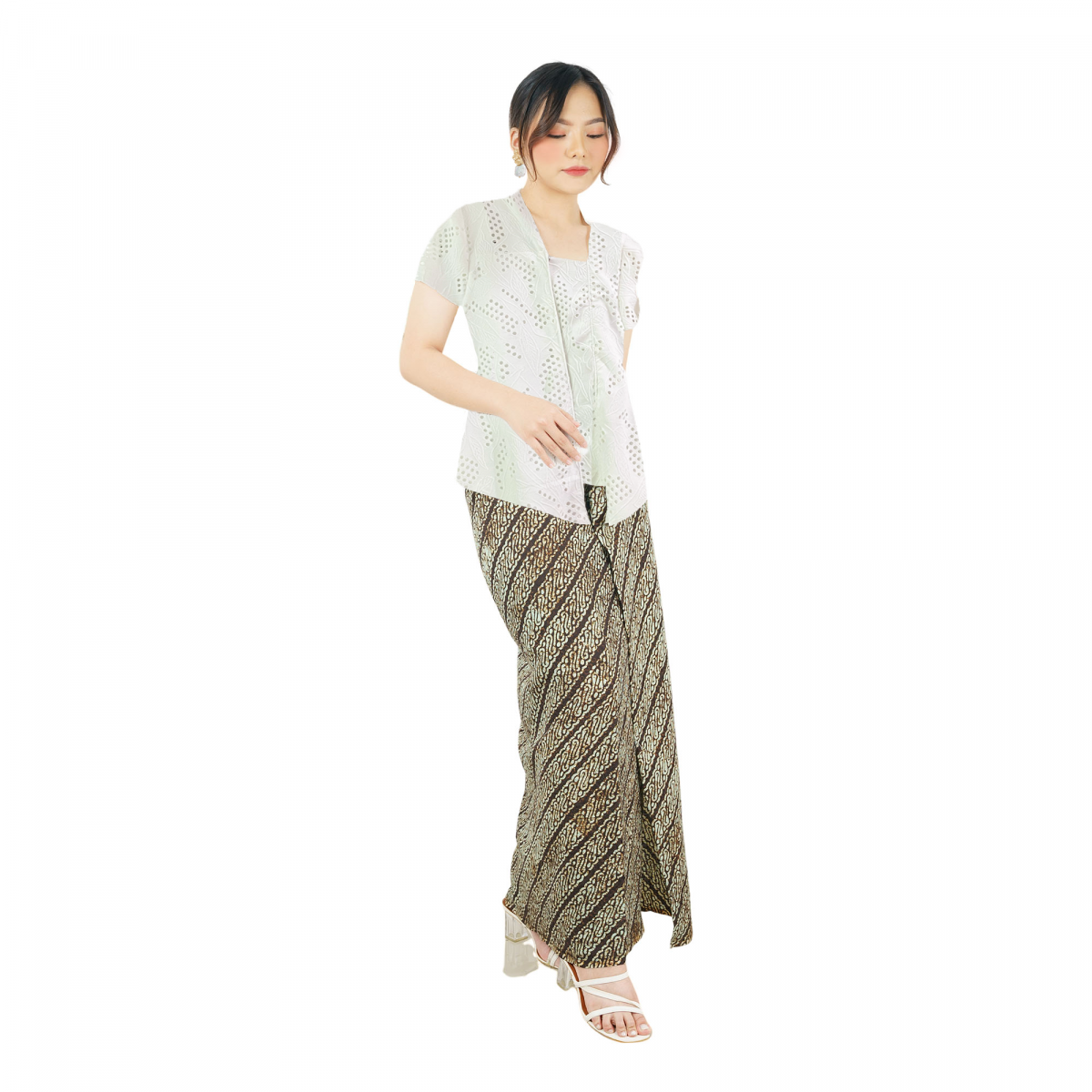 Kebaya Lace Broken White - Image 3