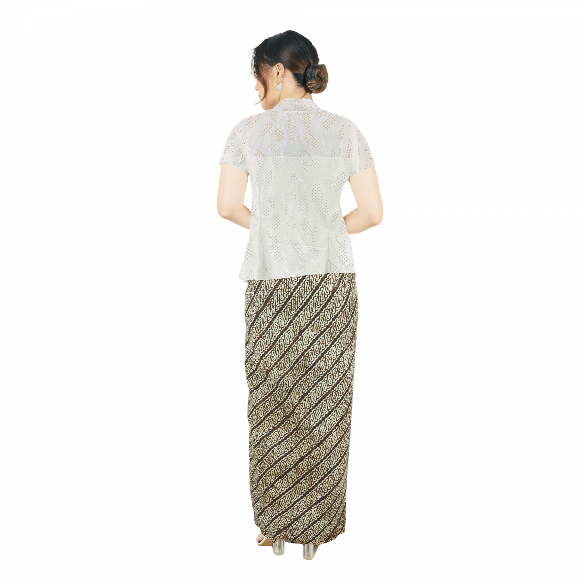Kebaya Lace Broken White - Image 5