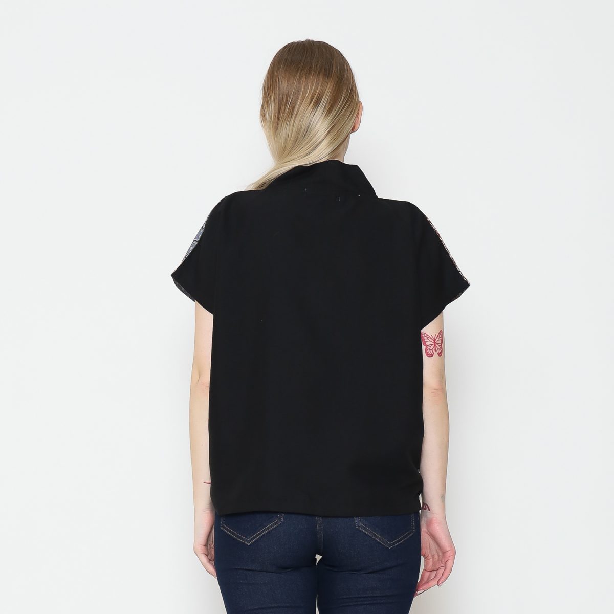 Olivia Blouse Multi Brown - Image 5