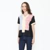 Michela Blouse Blue Pink