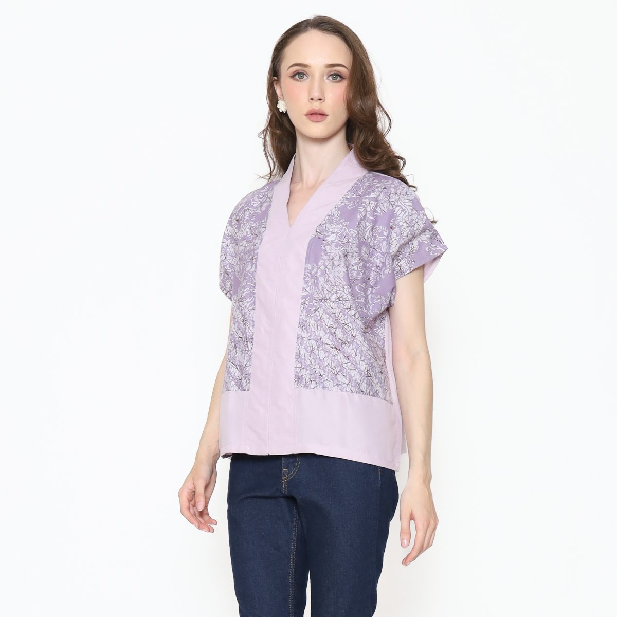 Rosita Blouse Purple - Image 3