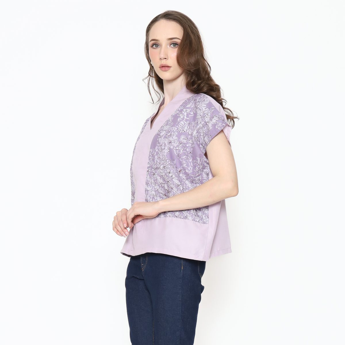 Rosita Blouse Purple - Image 4