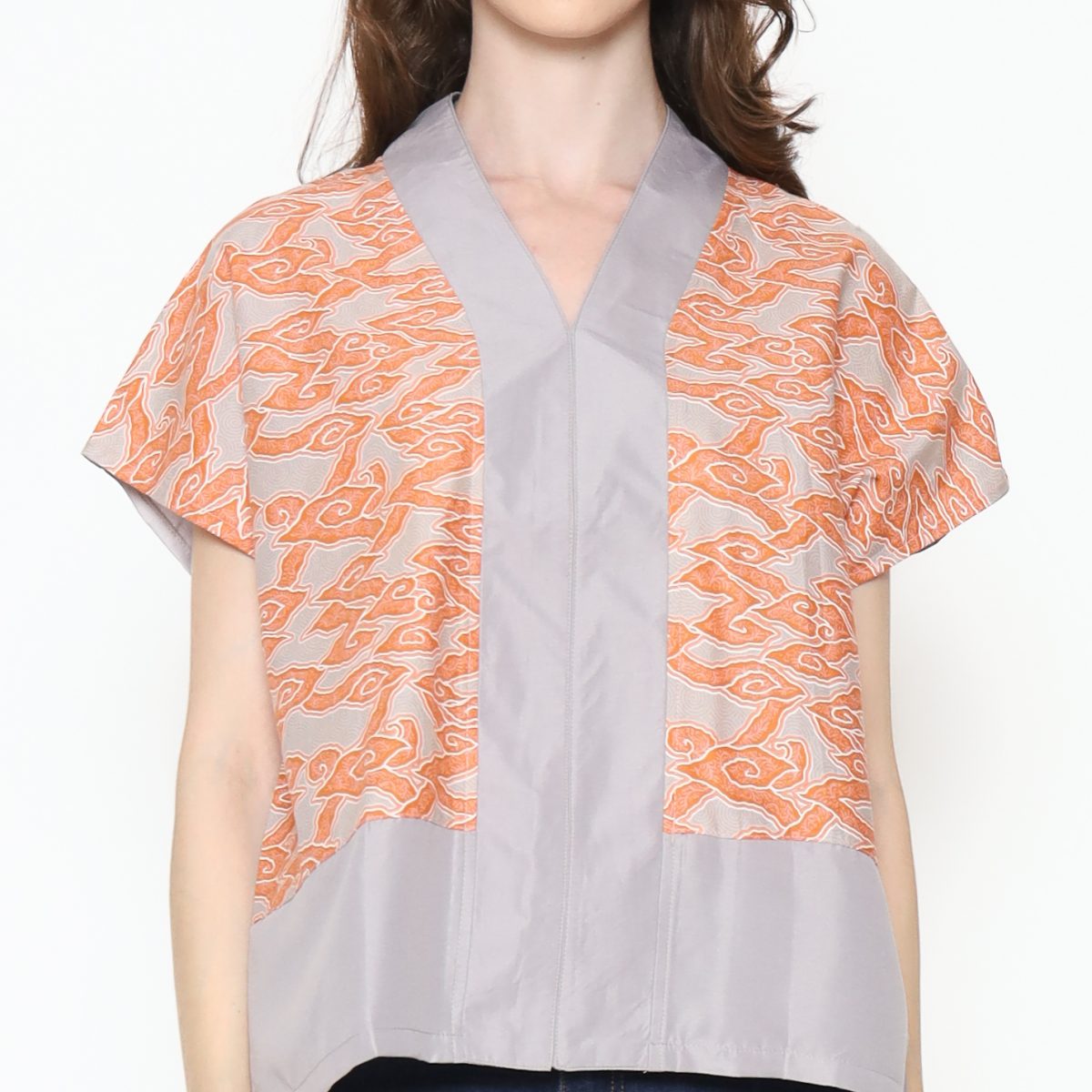 Rosita Blouse Orange - Image 2
