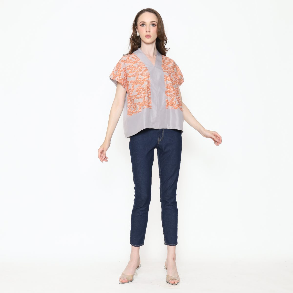 Rosita Blouse Orange - Image 7