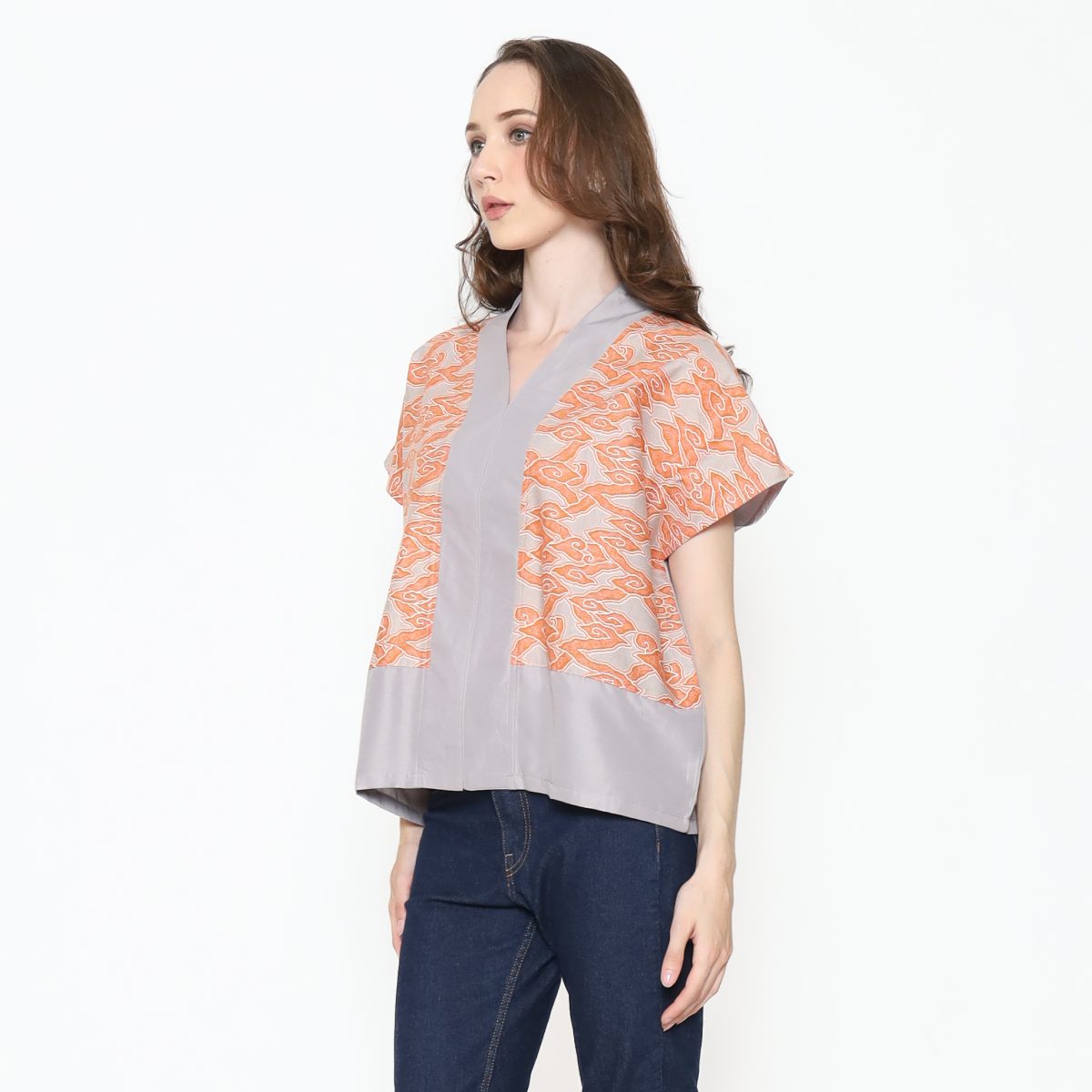 Rosita Blouse Orange - Image 4