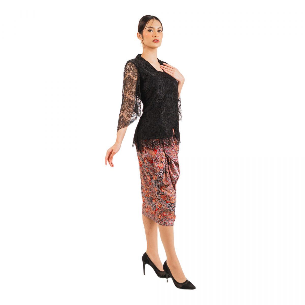 Kebaya Gradialis Black - Image 3
